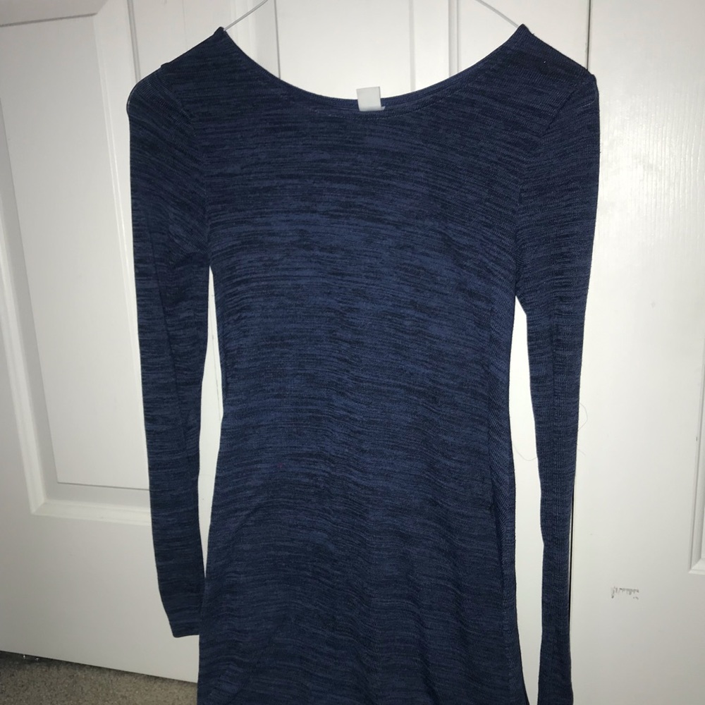 Navy blue dress